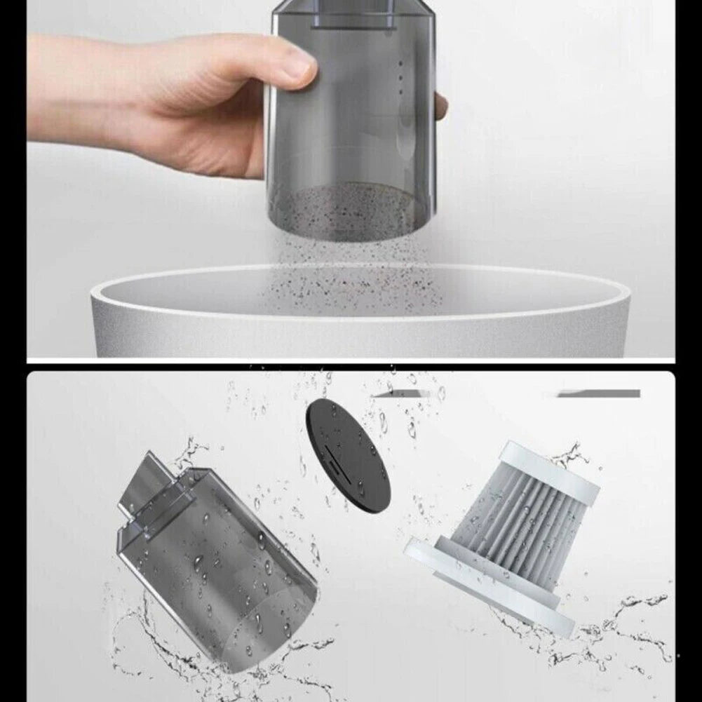 Cordless Handheld Vacuum Cleaner 6000Pa 120W for Home & Car