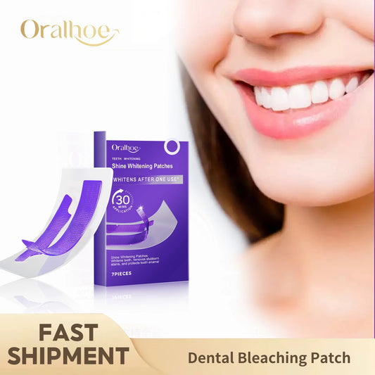 Purple Teeth Whitening Strips – Gentle Stain Removal
