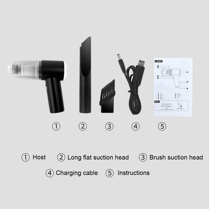 Cordless Handheld Vacuum Cleaner 6000Pa 120W for Home & Car